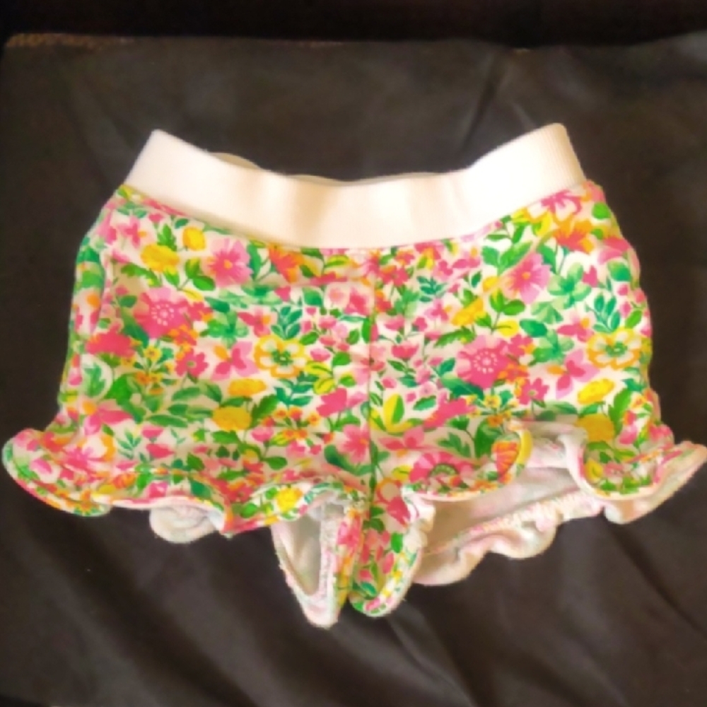 Floral Ruffle Shorts